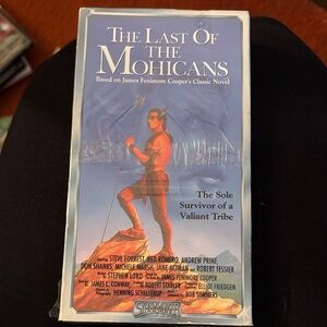 The Last of the Mohicans VHS